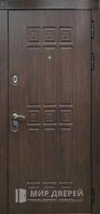 Уличная дверь в современном стиле на дачу №9 внешняя - фото
